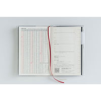 高橋書店 【2026年4月版】ビジネス手帳[小型版]2 手帳判 片側1週間+ノート 月曜始 黒 844 1冊（直送品）