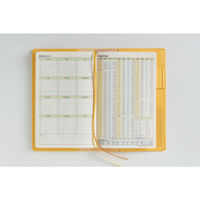 高橋書店 【2026年4月版】T'beau5 手帳判 見開き1週間 月曜始まり カームイエロー 857 1冊（直送品）