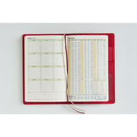 高橋書店 【2026年4月版】T'beau7 手帳判 見開き1週間 月曜始まり レッド 856 1冊（直送品）