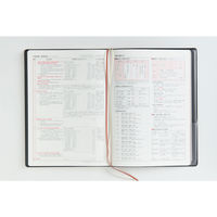 高橋書店 【2026年4月版】デスクダイアリー A5 見開き1週間 月曜始まり 黒 911 1冊（直送品）