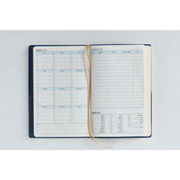 高橋書店 【2026年4月版】T'beauインデックス1 手帳判 片側1週間+ノート月曜始 濃紺 651 1冊（直送品）