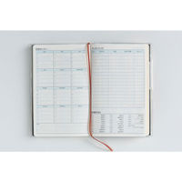 高橋書店 【2026年4月版】T'beauインデックス2 手帳判 見開き1週間 月曜始まり ブラック 652 1冊（直送品）