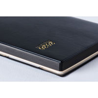 高橋書店 【2026年4月版】ビジネス手帳 手帳判 片側1週間+ノート 月曜始まり 黒 800 1冊（直送品）