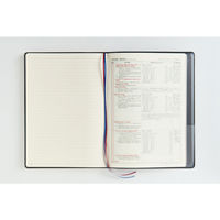 高橋書店 【2026年4月版】デスクダイアリー A5 片側1週間+ノート 月曜始まり 黒 912 1冊（直送品）