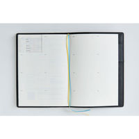 高橋書店 【2026年4月版】シャルム1 B6 片側1週間+ノート 月曜始まり ネオブラック 631 1冊（直送品）