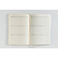 高橋書店 【2026年4月版】1年日記 B6 見開き1週間 月曜始まり 白 958 1冊（直送品）