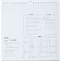 高橋書店 【2026年4月版】エコカレンダー壁掛 A3変型 スクエア 日曜始まり T11 1冊（直送品）