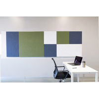 【軒先渡し】リス REMUTE リミュート オフィスウォール 450×900mm グレー 1枚（直送品）