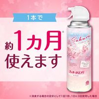 【数量限定】消臭スプレー スッキーリエア！ トイレ用 ココロ浮き立つさくら便り 350ml 1セット（1本×6） アース製薬
