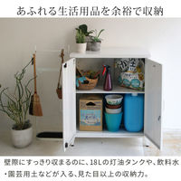 住まいスタイル スチール収納庫 「LUXON(ルクソン)」 ST-002WHT 1台（直送品）