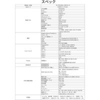 JAPANNEXT 23.8インチ ワイド 4K液晶ディスプレイ JN-IPS238U-HSPC6-W 1台（直送品）