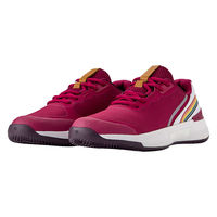 テニス クレー・オムニコートレディース INTRIGUE PRO OMNI ボジョレー×ホワイト×プラム・パーフェクト 24.0 WRS337500U（直送品）