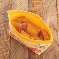 ヘッズ アンティークフラワー舟形ペーパーバッグ-3 60枚(20枚×3) AQF-B3P 1セット(60枚入)（直送品）