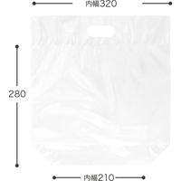 ヘッズ 無地スタンドバッグ-M 150枚(30枚×5) M-OPBM 1セット(150枚入)（直送品）