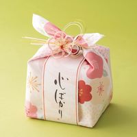 ヘッズ 和風花柄あづまバッグセット/ピンク 10セット(10セット×1) WBN-AZB 1セット(10セット入)（直送品）