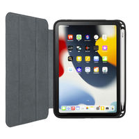 サンワサプライ iPad mini 2021 Apple Pencil収納ポケット付きケース PDA-IPAD1814BL 1個（直送品）