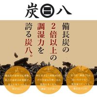 出雲カーボン 炭八 調湿木炭 床下用 QA-0089 1セット(8個)