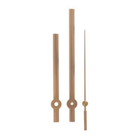 インテック クロック用 スイープムーブメント&針セット SW-SET12.5金針H86M116S90 1個（直送品）