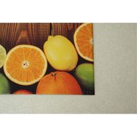 イケヒコ PVCトイレマット シトラス 約550×600mm オレンジ 1300700011401 1枚（直送品）