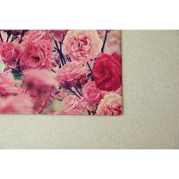 イケヒコ PVCトイレマット ローズ 約550×600mm ピンク 1301950011401 1枚（直送品）