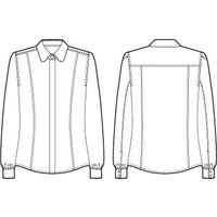 チクマ ブラウス（長袖） YT1588-1-13（直送品）