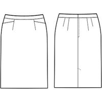 チクマ スカート（タイト） AR3864-1-9（直送品）