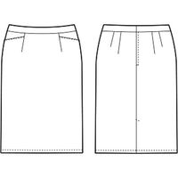 チクマ スカート（タイト） AR3868-3-7（直送品）