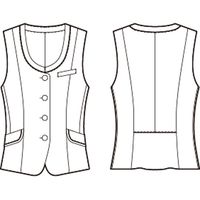 チクマ ベスト AR2815-1-15（直送品）