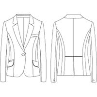 チクマ ジャケット AR4849-1-13（直送品）