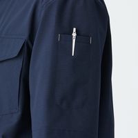 カーシーカシマ 半袖ブルゾン ネイビー L CSU182 1着