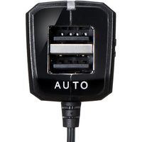 サンワダイレクト 車の後部座席対応 USB充電器（7ポート・2.1A・2m） 200-CAR035 1個（直送品）