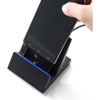 サンワダイレクト USB Type-c マグネット充電スタンド（microUSB対応・2A対応） 200-STN031 1個（直送品）