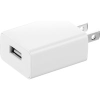 サンワダイレクト USB充電器（1ポート・1A・コンパクト・PSE取得・USB-ACアダプタ・iPhone充電対応） 700-AC026W 1個（直送品）