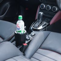 サンワダイレクト 保温保冷車載ドリンクホルダー（シガーソケット・12V車専用・保冷・保温・ペットボトル・アルミ・スチール缶対応・ブラック） 1個（直送品）