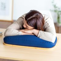 サンワダイレクト ひざ上テーブル（膝上テーブル・ノートパソコン・タブレット・15.6インチ・ラップトップテーブル・木目調・ビーズクッション） 1個（直送品）