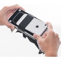 サンワダイレクト 3D VRゴーグル（iPhone、スマホ対応・折りたたみ・360度動画視聴・4インチ～6インチ対応・VR SHINECON） 1個（直送品）