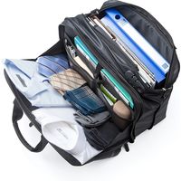 サンワダイレクト 【コスパNo.1】3WAYビジネスバッグ（耐水・通勤＆出張対応1～2泊） 200-BAG048WP 1個（直送品）