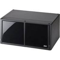 サンワダイレクト Blu-ray収納ケース（ブルーレイ・引き出し・大容量160枚収納・スタッキング可能） 200-FCD059 1個（直送品）