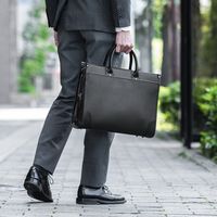 サンワダイレクト ビジネスバッグ（耐水加工・2WAY・ショルダーベルト付・A4対応） 200-BAG110WP 1個（直送品）