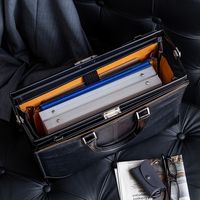 サンワダイレクト ダレスバッグ（ビジネスバッグ・日本製・ショルダーベルト付属・2WAY・デニム使用・鍵付・ブラック） 200-BAG145BK 1個（直送品）