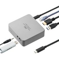 ドッキングステーション　USB3.0×4　HDMI×1　RJ-45×1　400-VGA015　サンワサプライ　1個（直送品）