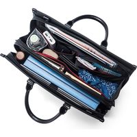サンワダイレクト ビジネスバッグ（ダブルファスナー・大容量・耐水・15.6型対応・A4収納） 200-BAG124WP 1個（直送品）