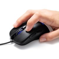 サンワダイレクト ゲーミングマウス（有線・100～12000DPI・キー割り当て・IR 光学式・PMW3360センサー・エルゴノミクスデザイン） 1個（直送品）