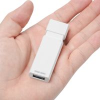 サンワダイレクト USB Type-Cカードリーダー（カードリーダー・SD・microSD・USBハブ・スライドキャップ） 1個（直送品）