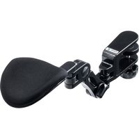 サンワダイレクト エルゴノミクスアームレスト（アームレスト・エルゴノミクス・クランプ式・ブラック） 200-TOK011BK 1個（直送品）