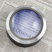 サンワダイレクト 拡大鏡（デスクルーペ・LEDライト付・5倍） 400-CAM013 1個（直送品）