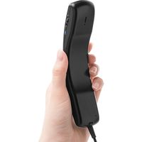 サンワダイレクト USBハンドセット(USB受話器・音量調節可能・Skypeフォン) 400-HS044 1個（直送品）