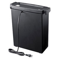 サンワダイレクト 電動シュレッダー(家庭用・ストレートカット・6枚細断・連続2分使用・カード対応) 400-PSD012 1台（直送品）