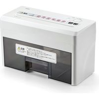 サンワダイレクト 小型シュレッダー（電動・マイクロカット・2枚細断・連続8分使用） 400-PSD025 1個（直送品）