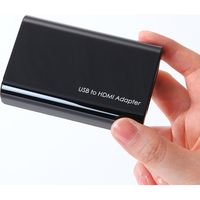 サンワダイレクト USB-HDMIディスプレイ変換アダプタ 500-KC007N 1個（直送品）